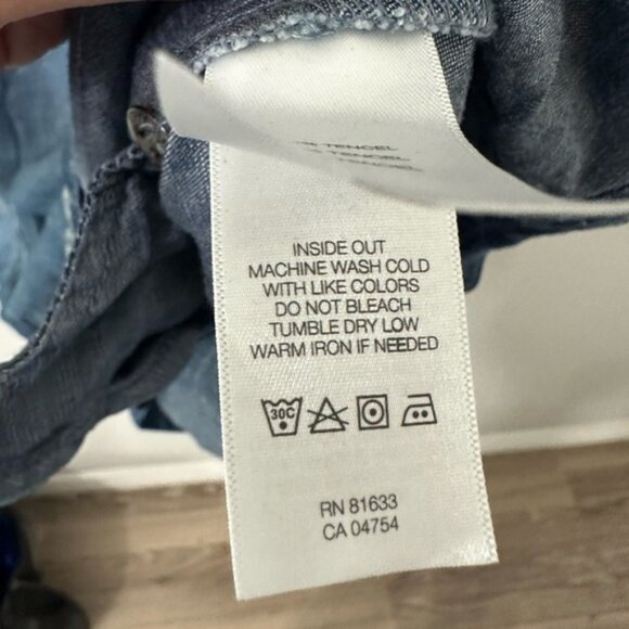 Kenneth‎ Cole Reaction Chambray Tunic Dress Small - Picture 6 of 8